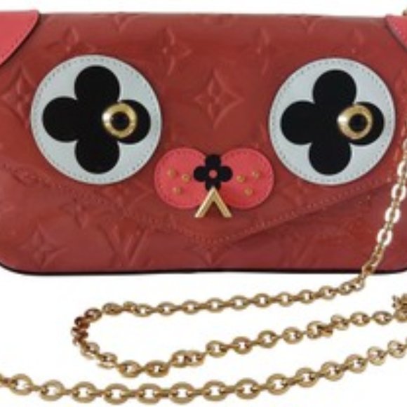 Louis Vuitton Pochette Felicie Puppy Animal Face - Picture 2 of 13